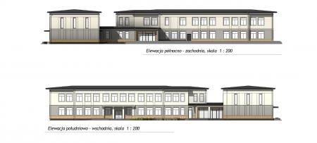 Projekt rozbudowy szkoły w Skułach