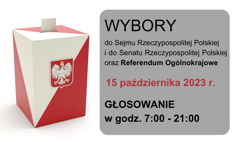 Głosowanie w wyborach do Sejmu i Senatu RP oraz w referendum ogólnokrajowym