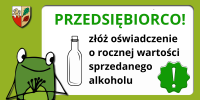 OŚWIADCZENIE -ALKOHOL