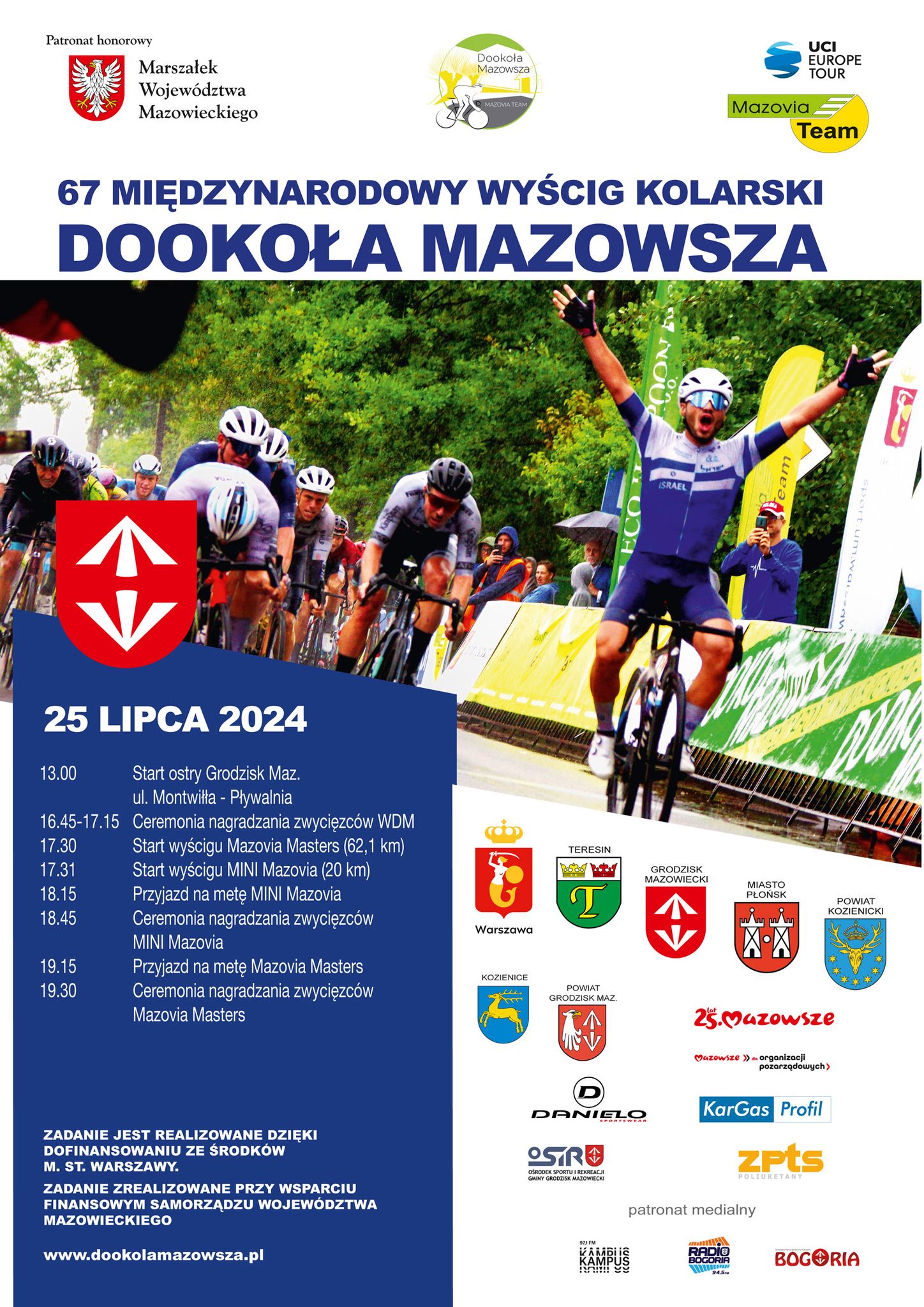 67 edycja Międzynarodowego Wyścigu Kolarskiego Dookoła Mazowsza