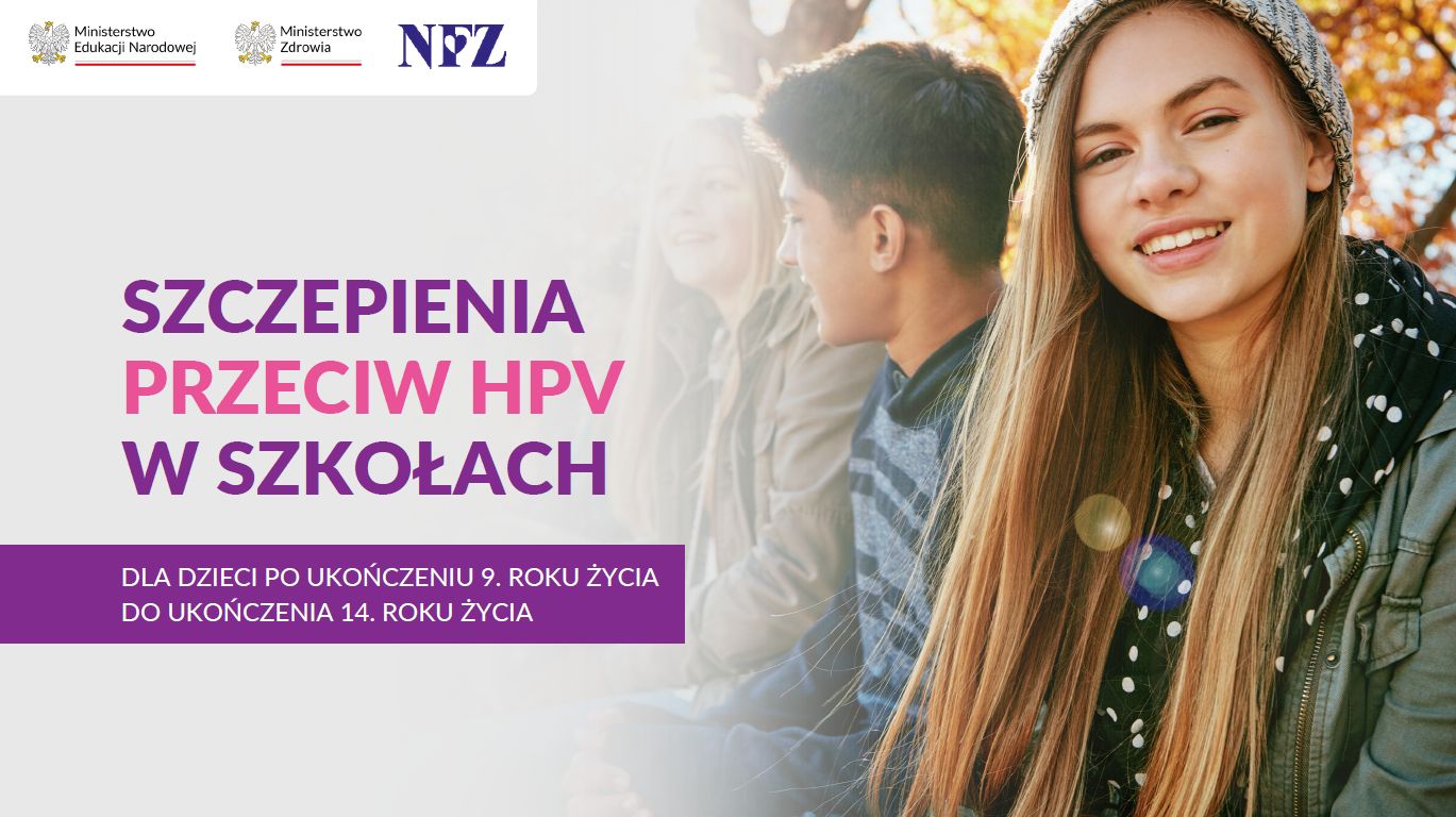 Od 1 września szczepienia przeciw HPV dla dzieci od 9 roku życia