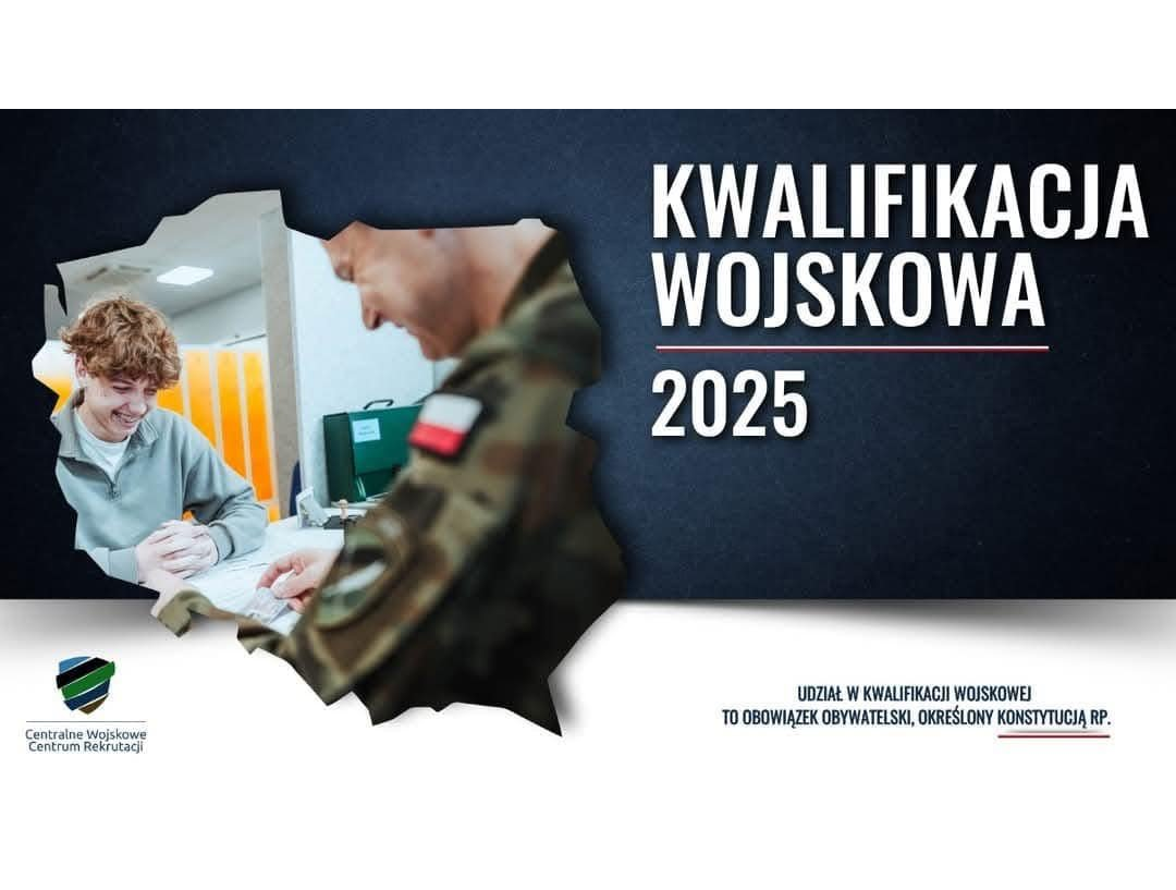 Kwalifikacja wojskowa 2025 - terminy dla osób z terenu Gminy Żaba Wola