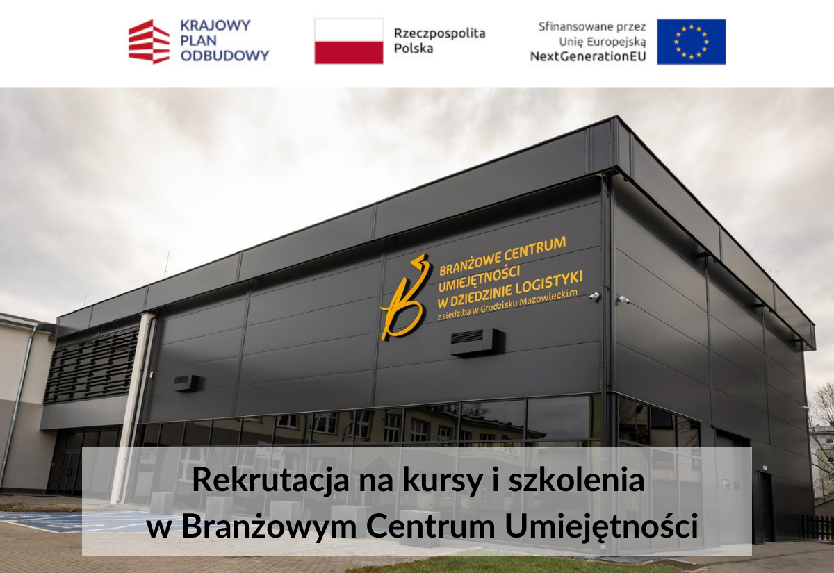 Rekrutacja na kursy i szkolenia w Branżowym Centrum Umiejętności