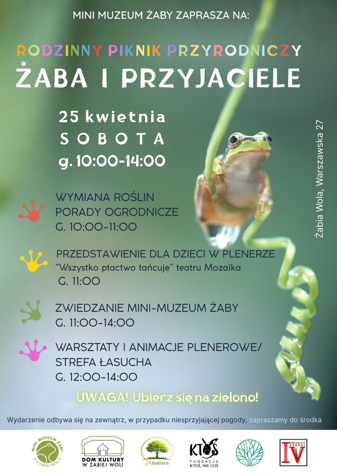 Ekologiczne wydarzenie dla mieszkańców – piknik przy Domu Kultury