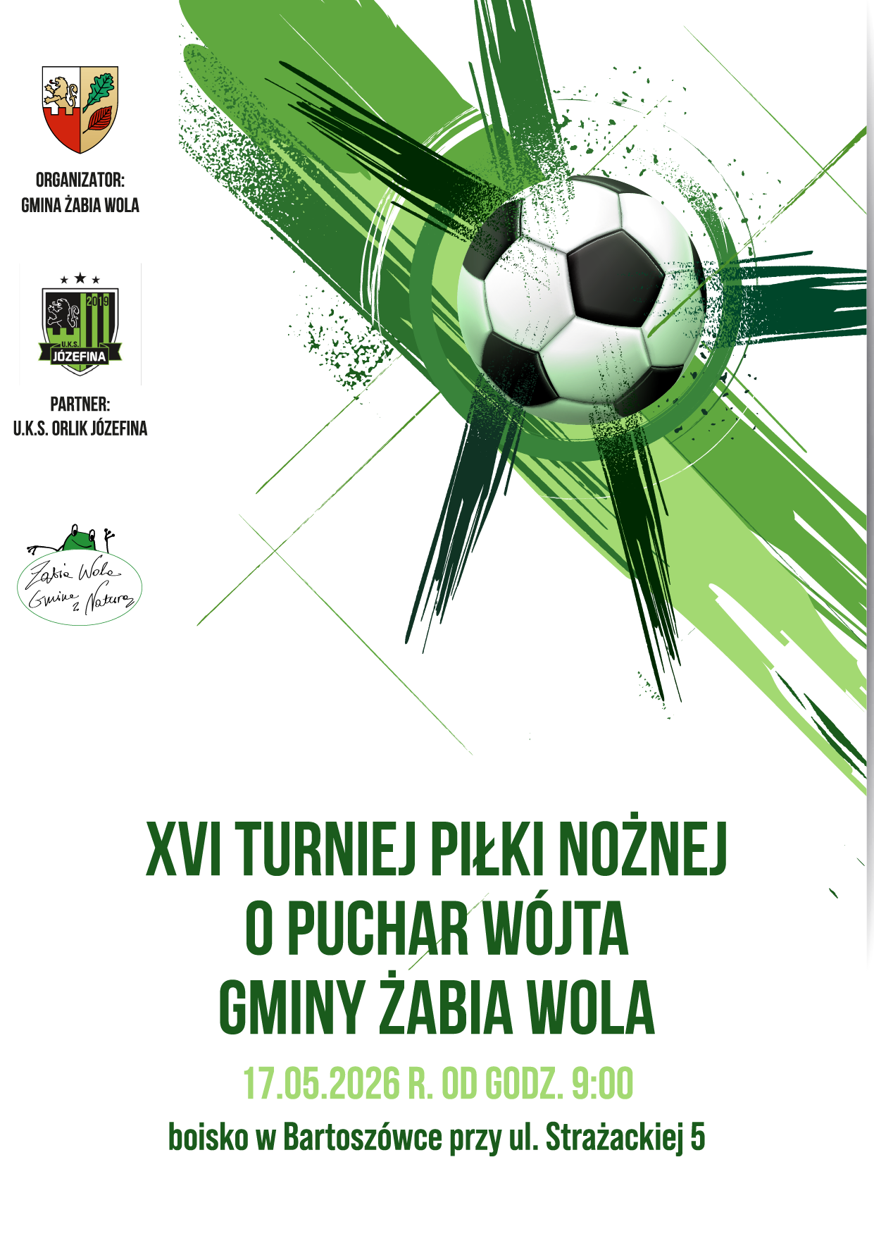 XVI Turniej Piłki Nożnej o Puchar Wójta Gminy Żabia Wola