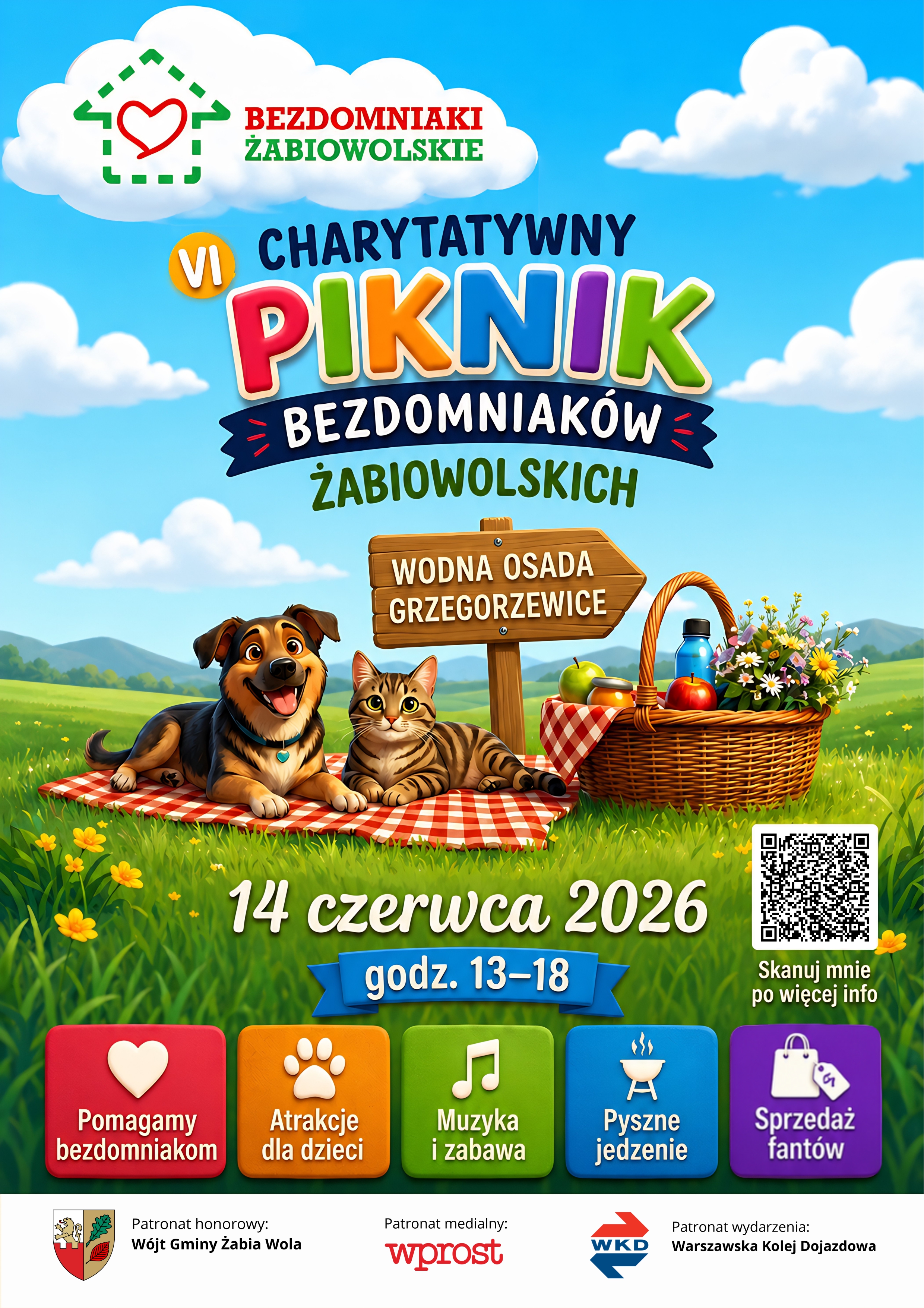 VI Charytatywny Piknik Bezdomniaków Żabiowolskich już 14 czerwca